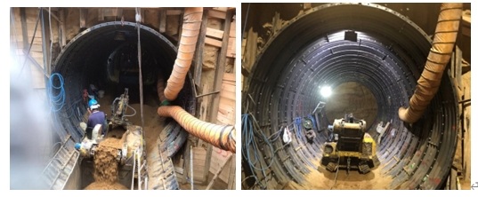 隧挖施工流程